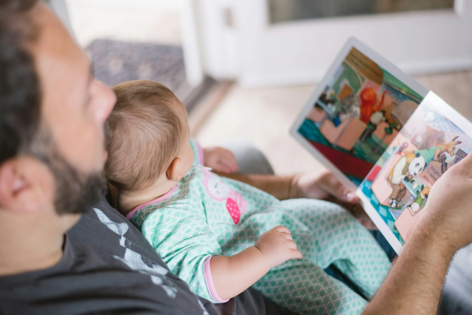 reading books with your kids