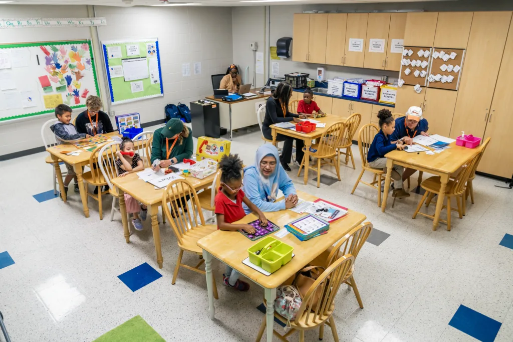 a reading center