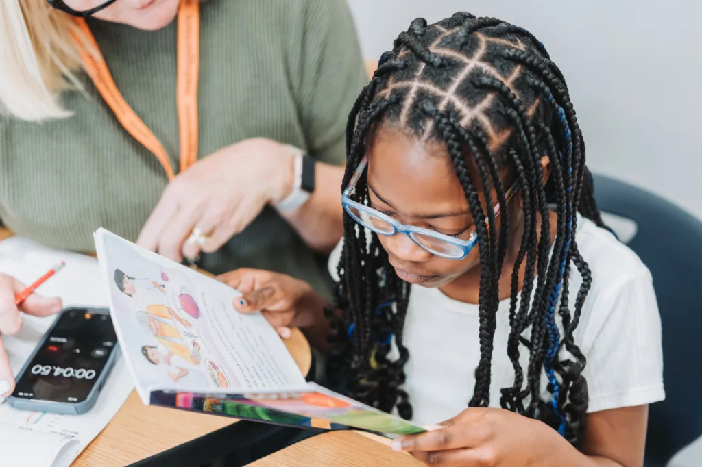 student reading; state legislators