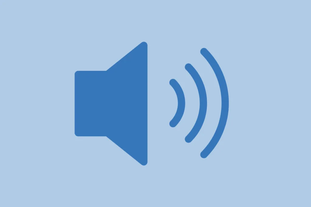 audio icon
